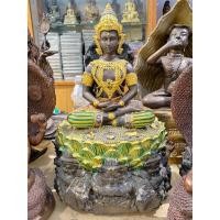 ราคา จตุคามรามเทพ องค์บูชา9นิ้ว ศาลหลักเมือง ปี2550 นำฤกษ์เพ้นท์สี (27742407927)