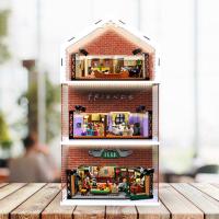 ราคา [กล่องแสดงโมเดล] ฝาครอบกันฝุ่นอะคริลิคเหมาะสําหรับ Lego 10292 Old Friends Monica และ Rachels Apartment 2319 Cafe (51050969185)