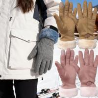 ราคา ถุงมือหนังนิ่มสำหรับฤดูหนาวและฤดูใบไม้ร่วง อบอุ่น ทนลม และรองรับการทำงานบนหน้าจอสัมผัส (49502062766)