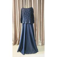 ราคา ชุดราตรีผู้ใหญ่ ชุดออกงานผู้ใหญ่ สีกรมท่า size 4-5 XL ชุดออกงาน ชุดแม่เจ้าสาว ชุดญาติเจ้าสาว ชุดญาติผู้ใหญ่ ชุดราตรี (29925245925)