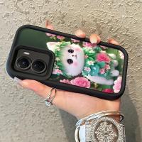 ราคา เคสสำหรับ VIVO Y16 4G VIVO Y35 5G VIVO Y56 5G เคสครอบครอบลูกสุนัขน่ารัก (28357680718)