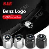 ราคา จุกลมยางรถยนต์ พร้อมโลโก้ จุกปิดลมยาง ฝาปิดจุกลม ยางรถยนต์ Mercedes Benz สีขาว/สีดำ 1 ชุด (4 อัน) - Car Tire Valve Caps (24094868430)