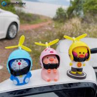 ราคา GRS หมูน้อยสีชมพูรถอุปกรณ์เสริมลมหักรถน่ารักหมูเครื่องประดับหมวกกันน็อกใบพัดลมทําลายเป็ดขี่ขี่จักรยานตกแต่ง (56351642561)