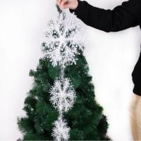 ราคา กันตุนแกน จัมโบ้เกล็ดหิมะแขวนชุด3ตกแต่งคริสต์มาสเครื่องประดับคริสต์มาสขายส่งเกล็ดหิมะสีขาวเงินคริสต์มาสหิมะเกล็ด (56601556601)