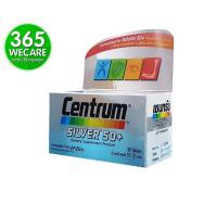 ราคา CENTRUM Silver 50+Lutine 30 เม็ด อาหารเสริม บำรุงร่างกาย เซนทรัม วิตามินรวมและเกลือแร่ สำหรับวัย 50+ 365wecare (2026719845)