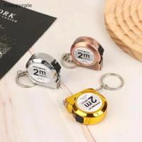 ราคา เทปวัดแบบพกพาขนาดเล็ก 2ม พร้อมพวงกุญแจวัสดุเหล็กทนทานเทปวัดแบบพกพาสะดวกขนาดกะทัดรัดพกพา (43373119395)