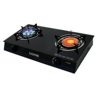 ราคา KASHIWA เตาแก๊สหน้ากระจกหัวคู่ หัวอินฟราเรด+หัวเทอร์โบ รุ่น X-2500 (1287167154)