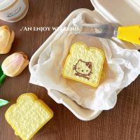 ราคา For Samsung Galaxy Buds3 Pro Case Galaxy Buds3 Silicone Soft Shell 3D Cute Toast Samsung Galaxy Buds FE/Buds2 Pro Cartoon KT Cat Galaxy Buds2/Buds Pro Protective Cover (25384937279)