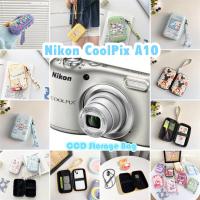 ราคา ture star สําหรับ Nikon CoolPix A10 CCD กระเป๋ากล้องเก็บสาย Electronics Powerbank 10x16.2 ซม.ขนาดสไตล์ฤดูร้อนการ์ตูนกันน้ํา Anti Drop กระเป๋ากล้อง (43918164536)