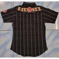 ราคา เสื้อเชิ้ตแขนสั้นแฟชั่น ลาย diesel สไตล์เกาหลี ราคาถูก มือ1 (18171014643)