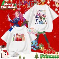 ราคา (จัดส่งตลอด 24 ชั่วโมง) สินค้าใหม่ เทศกาลคริสต์มาส เสื้อทีมงานปาร์ตี้ เสื้อสีแดง 2026 kids คอกลม Christmas t-shirt M496 (56451713058)