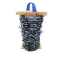 ราคา ลวดหนามชุบซิงค์​อลูมิเนียม​ไม่เป็นสนิม​ เบอร์​15 VINEMAN 100เมตร (2176709505)