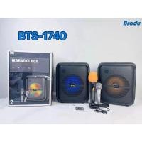 ราคา ลำโพงบลูทูธ ดอกลำโพง 8 นิ้ว รุ่น BTS-1740 (แถมฟรี ไมค์สาย+ไมค์ลอย) (24821800971)