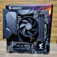 ราคา CPU AMD RYZEN 5 5600X 6C/12T + GIGABYTE B550M AORUS PRO (AM4) มือ2 ใช้งานปกติ (25872797074)