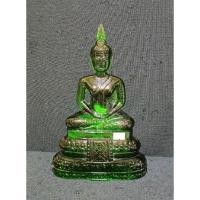 ราคา No. T/6 พระบูชา พระแก้วมรกต 25 พุทธศตวรรษ ปี พ.ศ.2500 บล็อกไทย เนื้อแก้วเขียวมรกต บล็อค THAI สำนักพุทธมณีประธีป/พิธีเสา (27314467341)