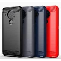 ราคา คาร์บอนไฟเบอร์สําหรับ Nokia 7.2 Soft Sillcone กันกระแทก Anti Drop กระเป๋าโทรศัพท์แปรงกรณี Nokia 5.4 (28703461319)