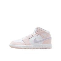 ราคา Nike GS Air Jordan 1 Mid Pink Wash White Violet Frost Unused (26843690164)