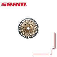 ราคา เฟืองจักรยาน Sram XG-1299 XX1 Eagle XD 12sp Cassette 10-52T Copper (26829057594)