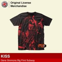 ราคา เสื้อยืด Rock Metal Music Band นําเข้าต้นฉบับอย่างเป็นทางการ US Premium KISS Gene Simmons พิมพ์ใหญ่ Subway (24545683006)