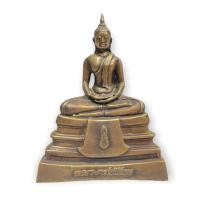 ราคา หลวงพ่อโสธร เนื้อทองเหลืองขัดผิวรมดำ (หน้าตัก 5นิ้ว สูง24ซม.)เป็นหลวงพ่อโสธรรุ่นแรกของวัดโสธรวรารามจัดสร้างและปลุกเสก (17512555766)