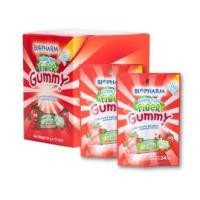 ราคา BIOPHARM FIBER GUMMY SUGAR FREE 60G. ไบโอฟาร์ม กัมมี่ ไฟเบอร์ กลิ่นสตรอเบอร์รี่ (12891164610)