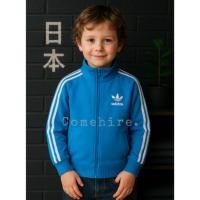 ราคา ADIDAS | เสื้อแจ็คเก็ต อาดิดาส สําหรับเด็ก เท่ๆ อายุ 5-12 ปี บลูสกี้ (26921246275)