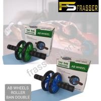 ราคา Frasser Ab Wheel Double Fitness Training Gym Workout ZF (54802159070)
