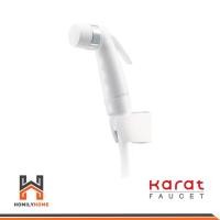 ราคา Karat Faucet ชุดสายฉีดชำระ รุ่น BW01-11 สีขาว ชุดสายชำระ พร้อมสายและขอแขวน สาย PVC (43673214281)