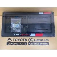 ราคา TRDของแท้% กรอบป้ายทะเบียนTRD ใส่ได้ทั้งเก๋ง และกะบะ ● แถมน็อต, และสกรู ทำจากสเตนเลส SUS 1 ชุด มี 2 ชิ้น (22289137507)