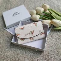 ราคา COACH SIGNATURE FIVE RING KEY CASE กระเป๋าใส่กุญแจ ใส่คีย์การ์ด (4587462012)