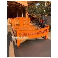 ราคา เตียงซี่เหลาท้ายพระจันทร์ ไม้สักทอง(ส่งฟรียกเว้นภาคใต้) (9007118077)