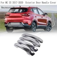 ราคา [ขายร้อน N]สําหรับ MG ZS 2017-2020 รถโครเมี่ยมมือจับประตูฝาครอบสติกเกอร์ Trim ฝาครอบมือจับประตูด้านนอก (25997364380)