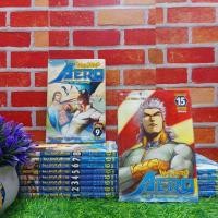 ราคา หนังสือการ์ตูน:เรื่อง:แอโร่ จ้าวนักรบกลียุค เล่ม1-15 จบ(w1328) (24379624115)