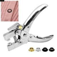 ราคา MXMIO ชุดคีมเจาะรูตาไก่, ชุดคีมตาไก่ Grommet อเนกประสงค์ Heavy-Duty เจาะ, Professional Multi-functional พร้อม 100/200 ชิ้น Grommets ตาไก่เครื่องมือเจาะหนัง (26141938614)