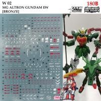 ราคา ดีคอลน้ำ [D.L. Darlin] W01, W02 ALTRON GUNDAM EW (BRONZING) MG 1/100 Water Decal W 02 (6018056854)