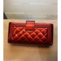 ราคา กระเป๋าสตางค์สีแดงมือสอง (6851031446)