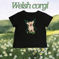 ราคา ใหม่ [Tomato8]-เสื้อครอป Baby tee ลาย น้องหมา corgi คอร์กี้ (24085013866)
