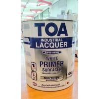ราคา สีพ่นอุตสาหกรรม สีพ่นรองพื้น สีพ่นรองพื้นขาว TOA NP09 สีพ่นแห้งเร็ว สีรองพื้นTOA ขนาดแกลลอน 3.5 ลิตร (29719273371)