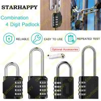 ราคา กุญแจล๊อครหัส 4 หลัก โลหะผสมสังกะสีรหัสล็อคกระเป๋าซิปยิมตู้ล็อกเกอร์รหัสประตูกุญแจ แม่กุญแจใช้ภายในบ้าน โลหะ ​ทนมาก Lock (13762328972)