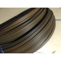 ราคา (NR95T)เส้นหวายเทียม เส้นแบนนูน ผิวหน้าลายเส้น สีน้ำตาลทรูโทน ขนาด 8 มม (17474157823)