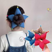 ราคา เสื้อเด็กสไตล์ใหม่ ลายจุดห้าดาว ทำจากผ้าฝ้าย สครันชี เฮ어 (42019282234)