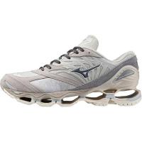 ราคา รองเท้าผ้าใบ Mizuno Wave Prophecy LS Casual Fashion Light Grey x Black 26.5 cm 2E (42218363168)