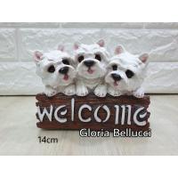 ราคา สุนัขจิ๋ว westie terrier ยินดีต้อนรับ doggy แสดงรูปปั้น (41620825618)