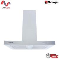 ราคา (Tecnogas) เครื่องดูดควันแบบติดกลางห้อง รุ่น TCH ISOLA TIBERINA 90 SS (สีเงิน) (25722597741)