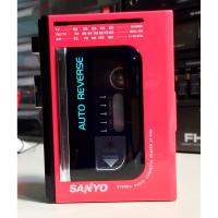 ราคา เครื่องเล่นเทปSANYO JJ-F40 Walkman Vintage AM/FM มีAuto Reverse สีแดง สภาพดี ของสะสมหายาก สายพานใหม่ พร้อมใช้งาน (55201298340)