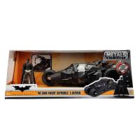 ราคา Jada Metal Batmobile with Batman Dc Figure, Pack of 1, Black (22051897378)