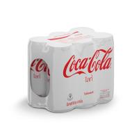 ราคา Coca Cola โค้ก น้ำอัดลม ไลท์ ขนาด 325 มล. x 6 กระป๋อง (14987273704)