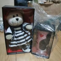 ราคา Alice and Olivia X Starbucks Double Wall Mug ขายคู่ หมีอลิซ (3959595750)