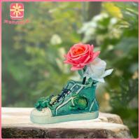 ราคา [สวย2] สวนกบรองเท้ารูปปั้นน่ารักเรซิ่นตุ๊กตาสัตว์สําหรับบ้านไร่ระเบียงลาน (42463386845)