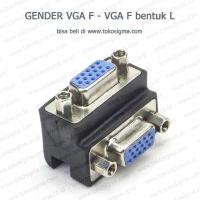 ราคา GENDER ADAPTER JOINER VGA F - VGA FL หรือ รูปทรง 90 องศา (27002523622)